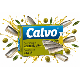 Sardynki CALVO w oliwie z oliwek 120 g hiszpańskie Sardina pilchardus