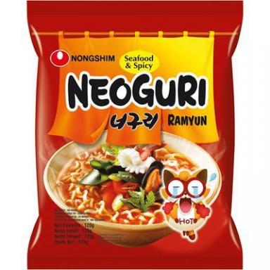 Seafood neoguri zupa Nongshim ramyun zupa z...