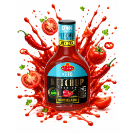 Roleski Ketchup Meksykański KETO 425g Bez Cukru Low Carb Do Burgerów