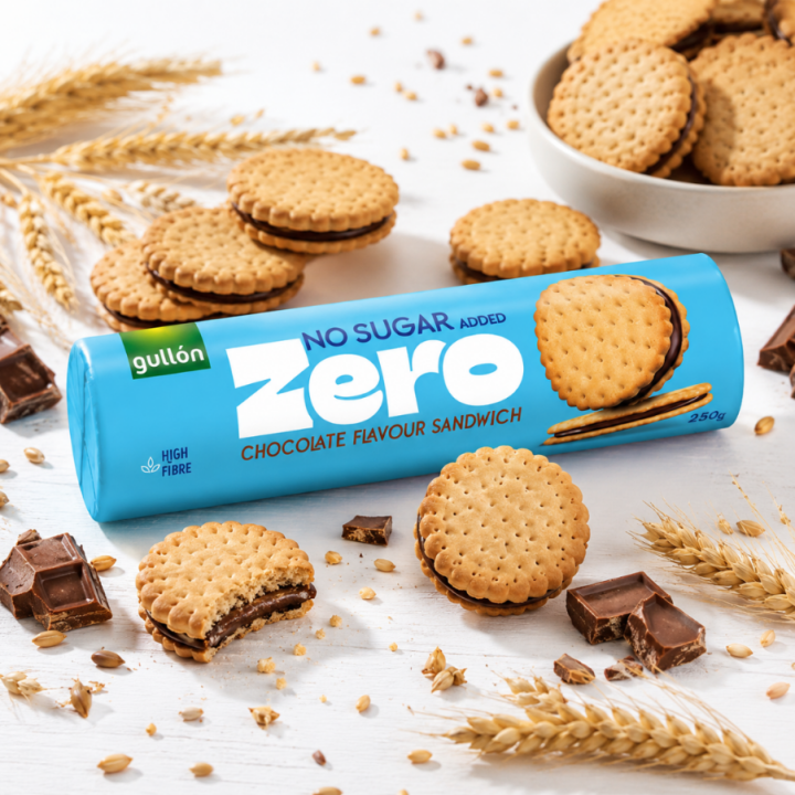 GULLON Ciastka Markizy czekoladowe bez cukru 250 g
