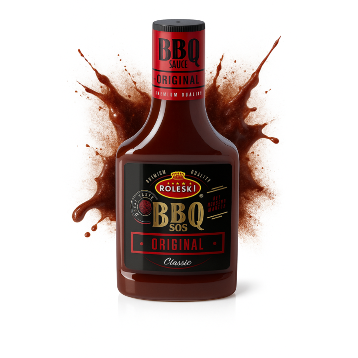 Roleski Sos BBQ Original 370g Sos Barbecue Do Grilla Burgerów  i Mięsa